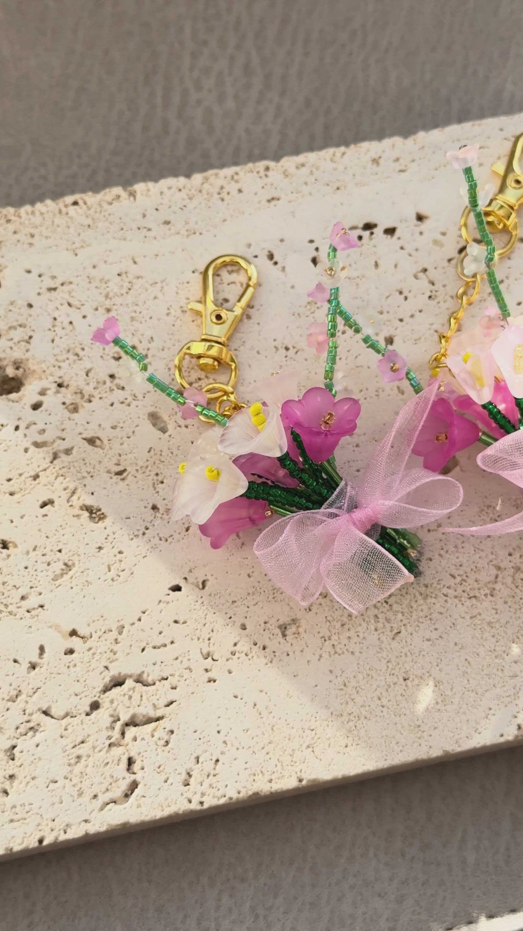 handmade-beaded-flower-bouquet-keychain-bag-charm
