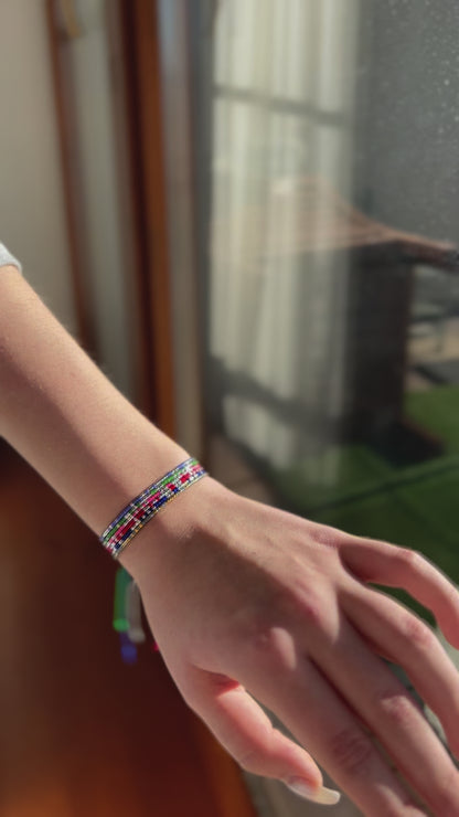 Feminist Morse Code Bracelet